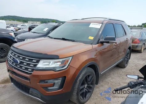 2017 Ford Explorer Xlt from USA, damaged, VIN 1FM5K8D86HGA45120